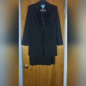 Faith Polka Dot Black Blazer